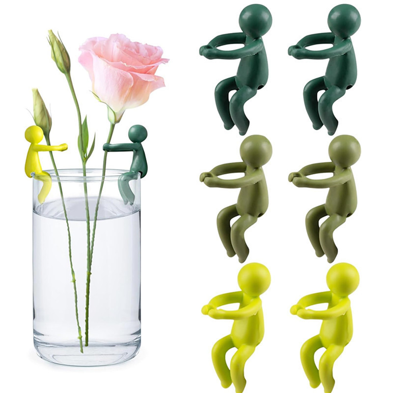 Home Or Office Use - Hydroponic Plant Fixing Figurine Ornament Upright
