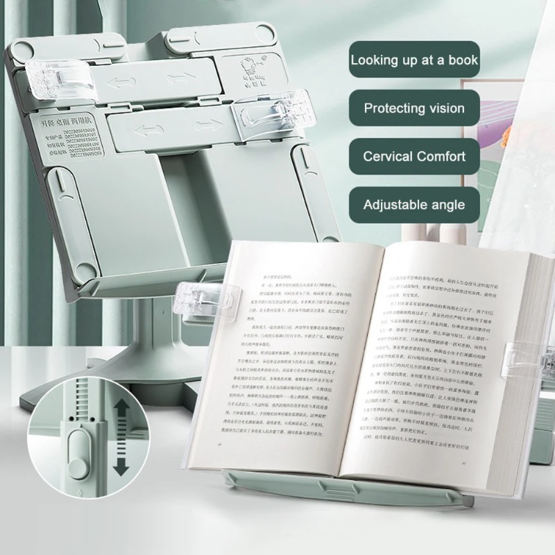 Home Office Bookshelves - New Lifting Landing Reading Holder Multifunctional