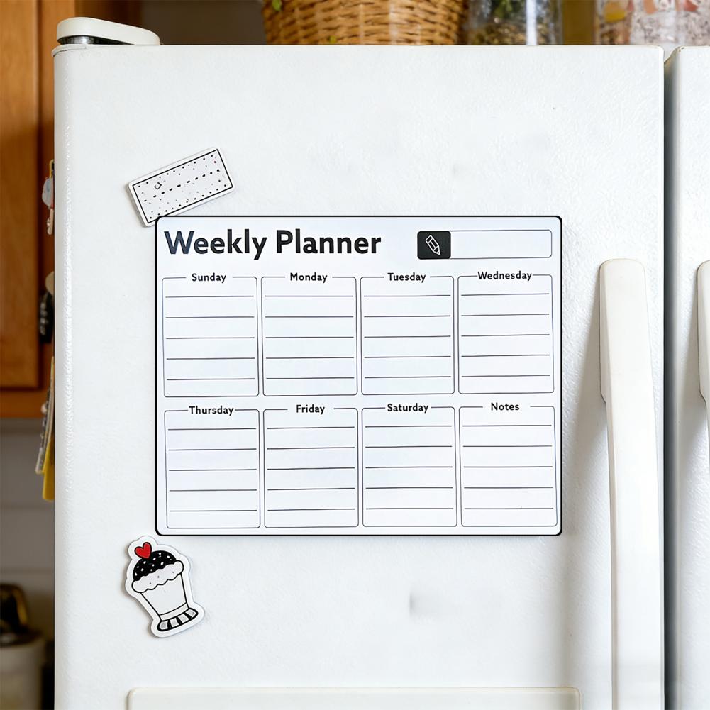 Whiteboard Magnetic - Magnetic Dry Erase Whiteboard for Fridge
