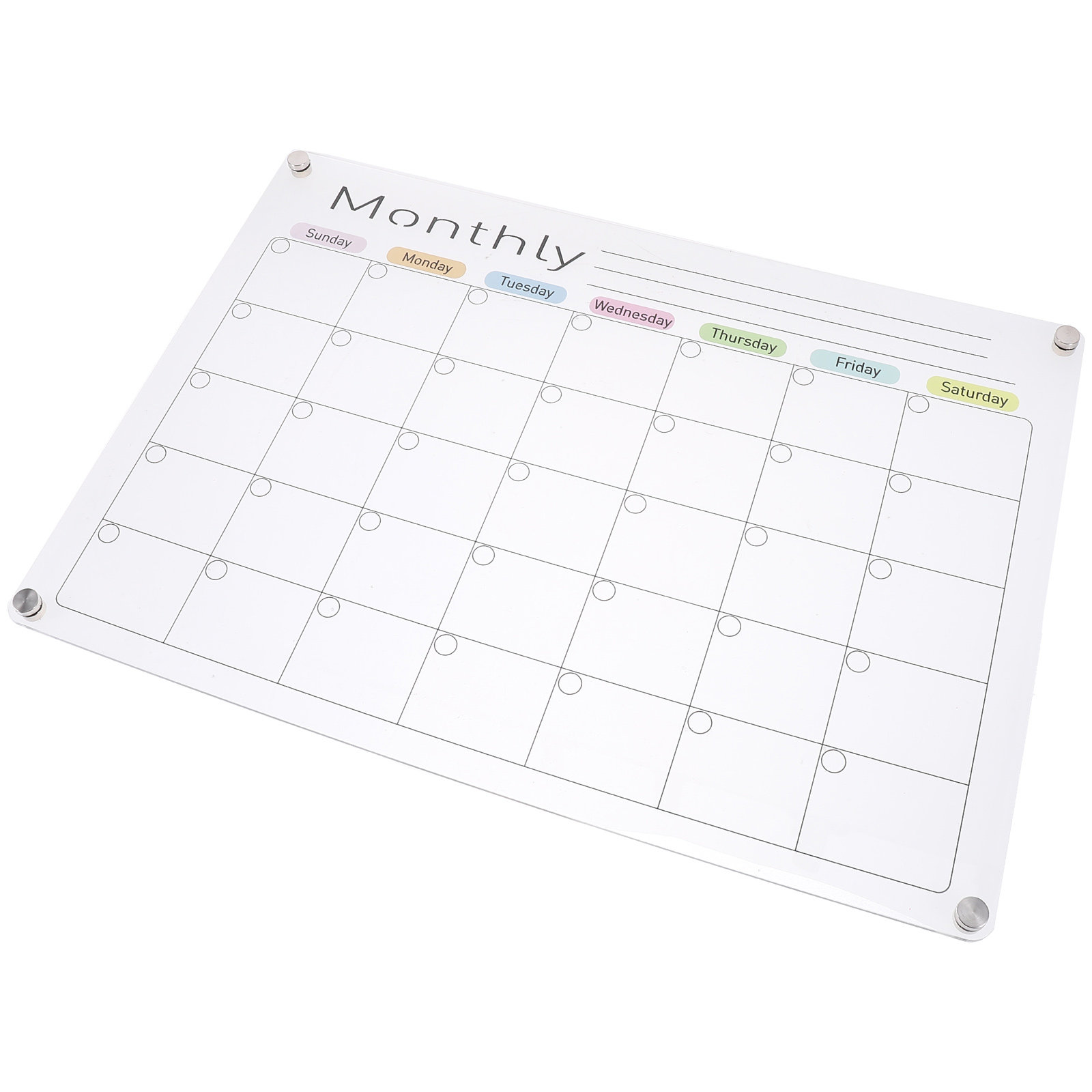 Magnetic Acrylic Planning Boar - Whiteboard Magnetic review and price