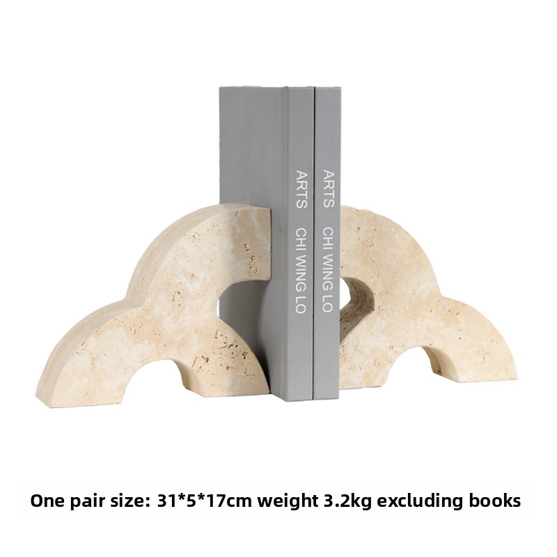 Modern Marble Bookends Heavy D - Home Office And Library review and price