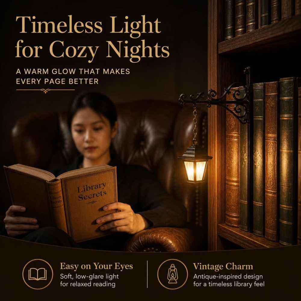 Mini Vintage Library Lantern B - Home Office And Library review and price