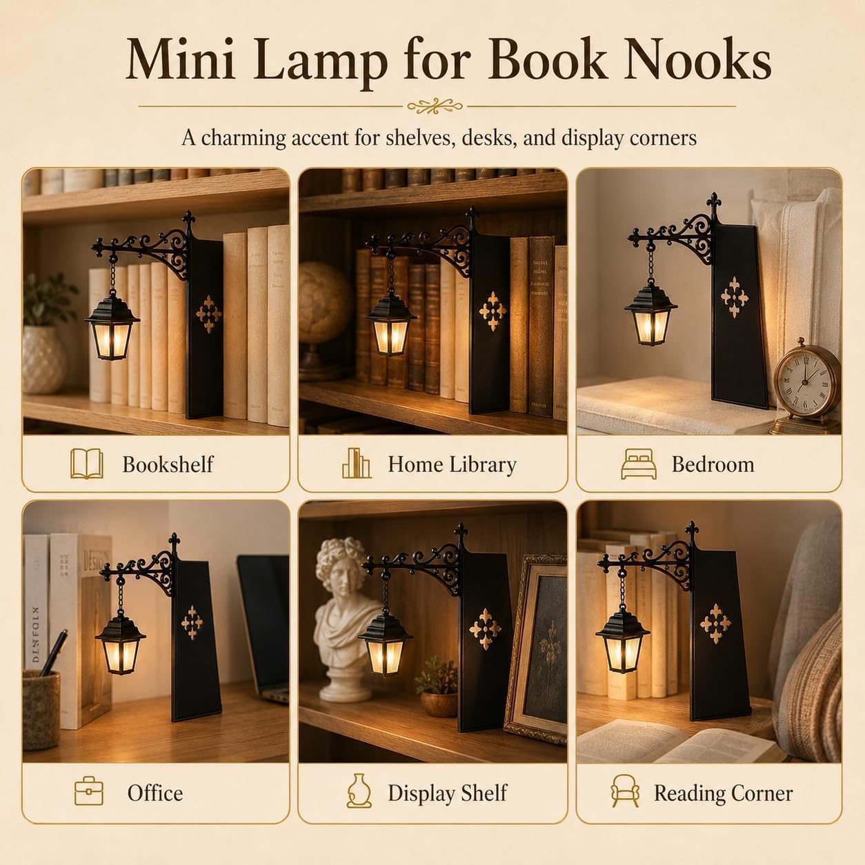 Mini Vintage Library Lantern B - Home Office And Library review and price