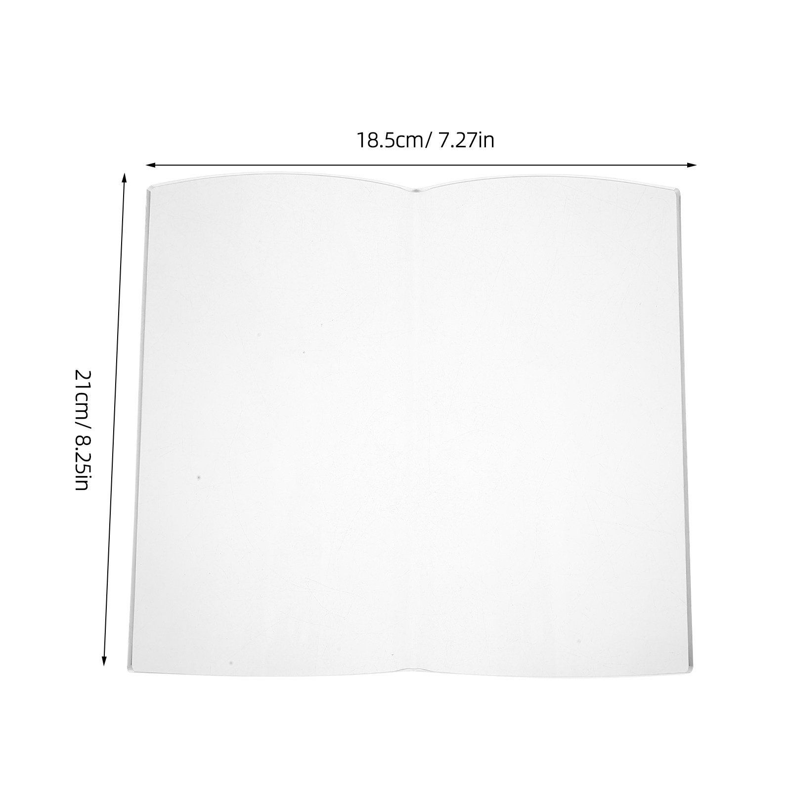 Fan Shaped Clear Acrylic Paper - Home Office And Library review and price