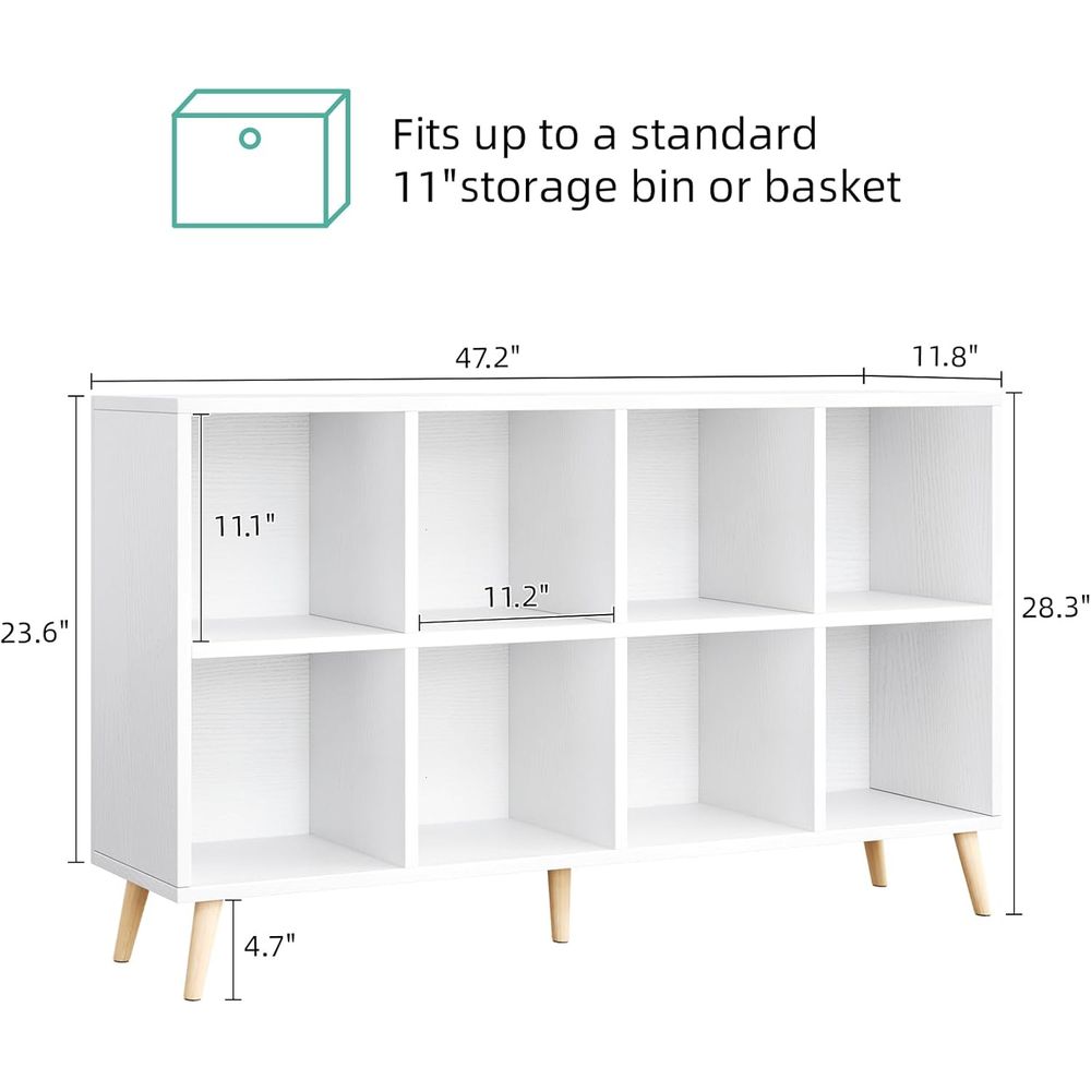 2 Tier Wooden Bookshelf with L - Home Office Bookshelves review and price