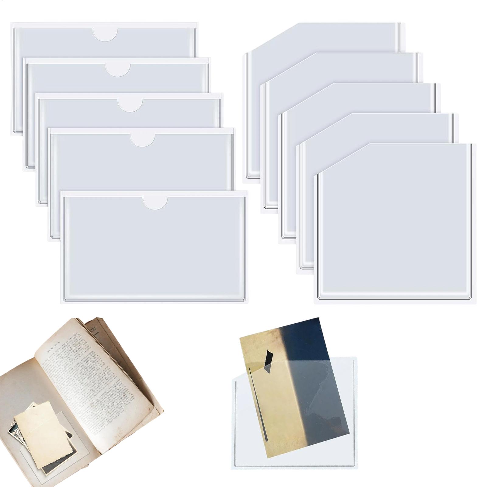 Clear Adhesive Pockets Dustpro - Home Office And Library review and price