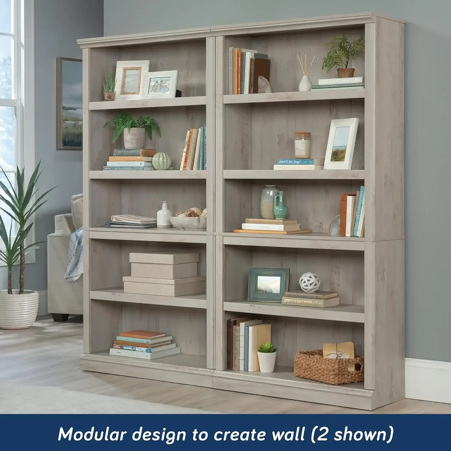 5 Tier Book Shelf Wooden Bookc - Home Office And Library review and price