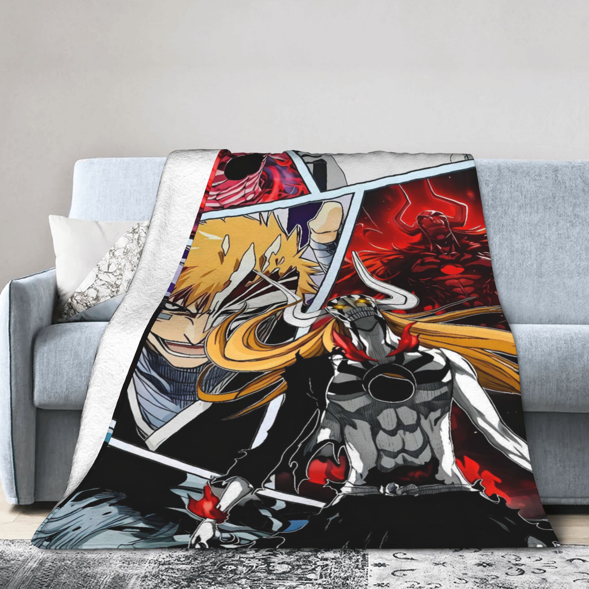 Ichigo Zanpakuto Slash Flannel - Home Office Bleaching review and price