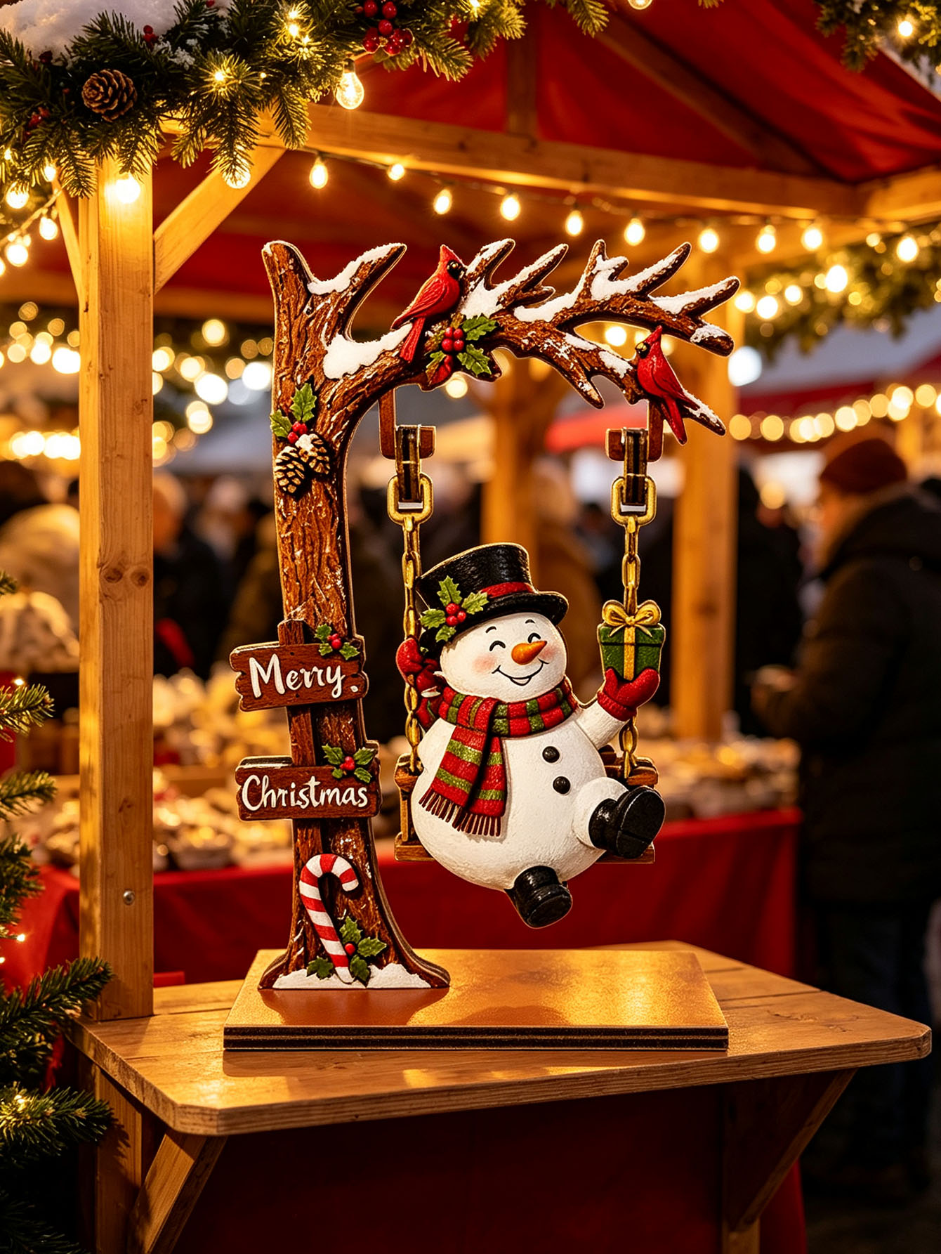 Wooden Christmas Decoration Or - Home Office Bookshelves review and price