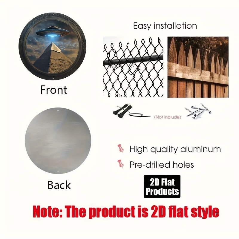 Pyramid UFO Theme Round Alumin - Home Office Kitchen review and price