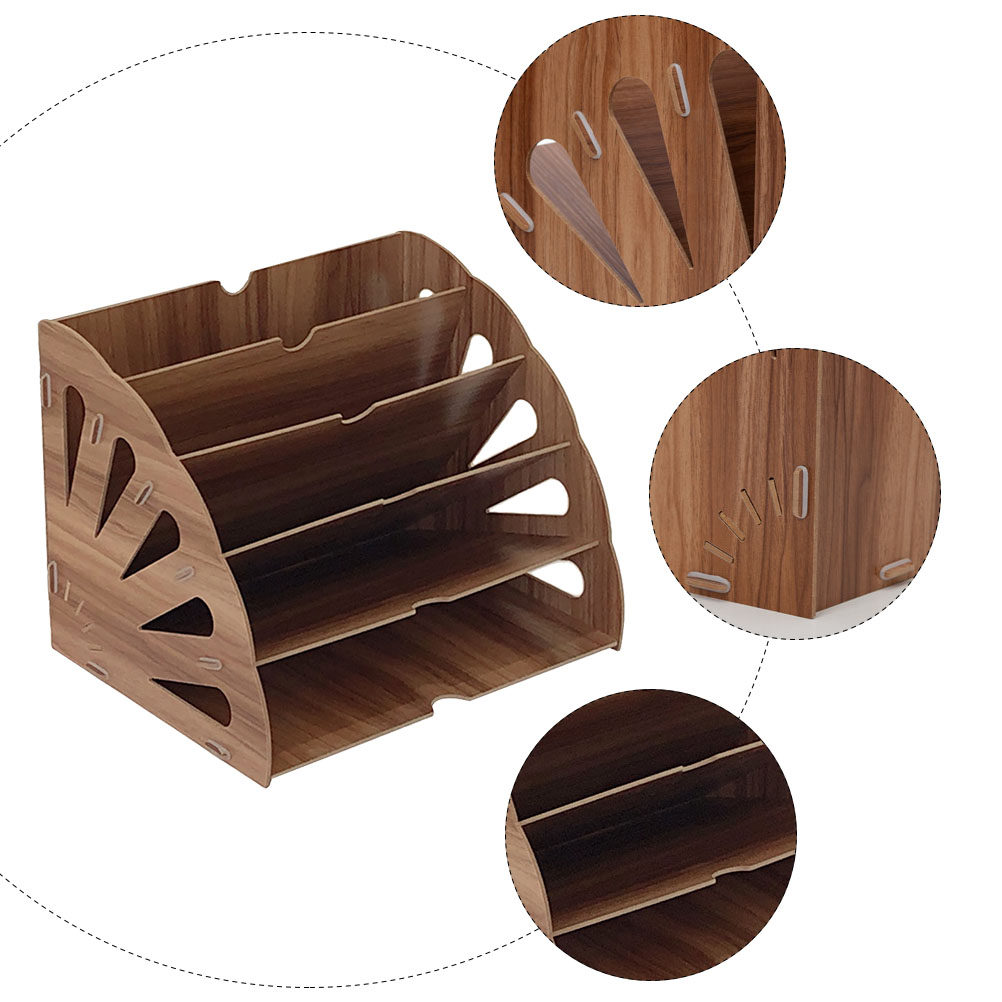 1Pcs Wooden Bookshelf Fan-Shap - Home Office And Library review and price