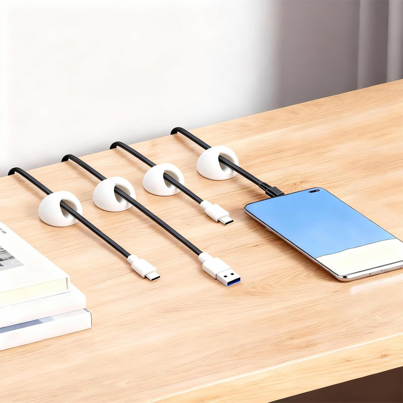 6/10/18-Piece Cable Organizer  - Home Or Office Use review and price