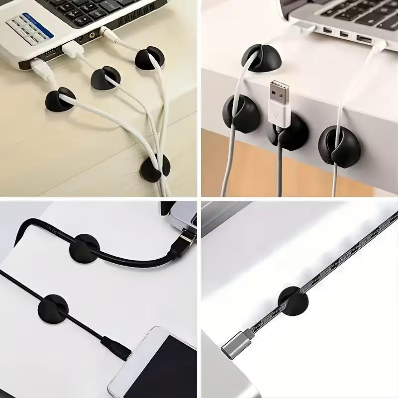 6/10/18-Piece Cable Organizer  - Home Or Office Use review and price