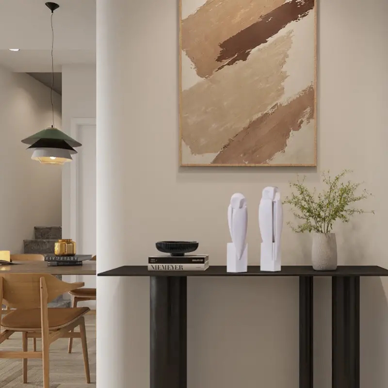 Minimalist Owll Statue Sculptu - Home Office Bookshelves review and price